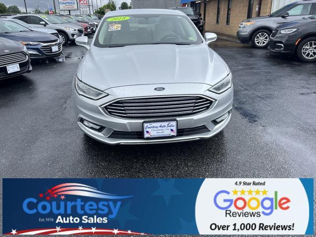 used 2018 Ford Fusion car, priced at $14,990