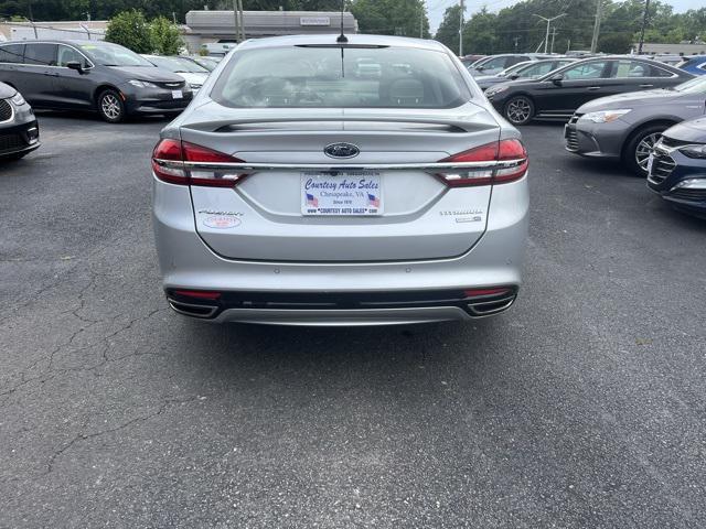 used 2018 Ford Fusion car, priced at $14,688