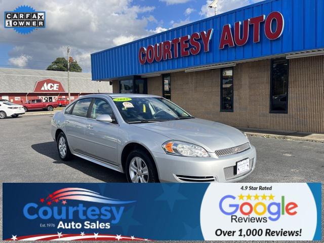 used 2015 Chevrolet Impala Limited car, priced at $13,689