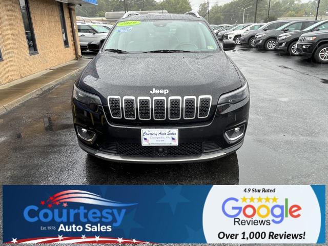 used 2019 Jeep Cherokee car, priced at $18,288