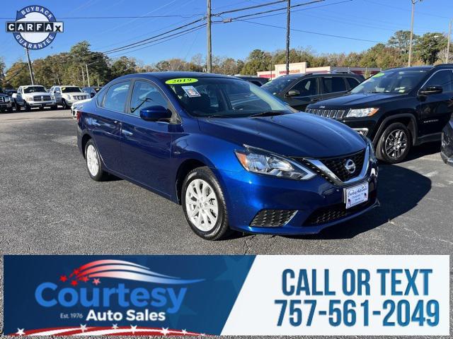 used 2019 Nissan Sentra car, priced at $12,000