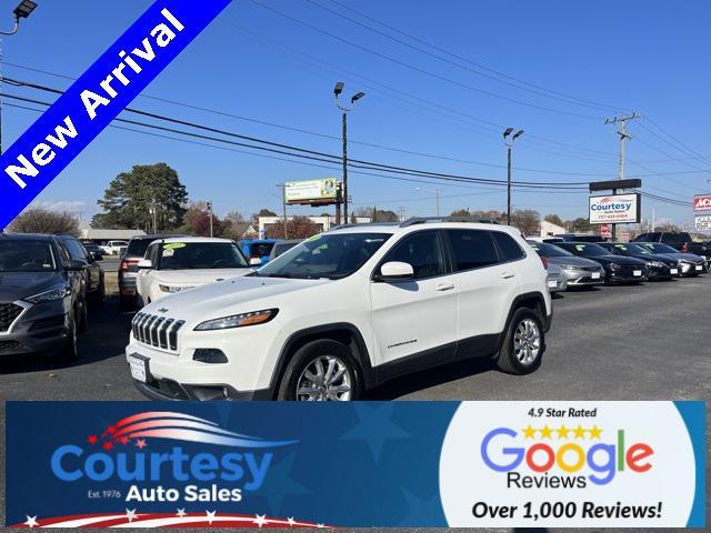 used 2015 Jeep Cherokee car, priced at $14,000