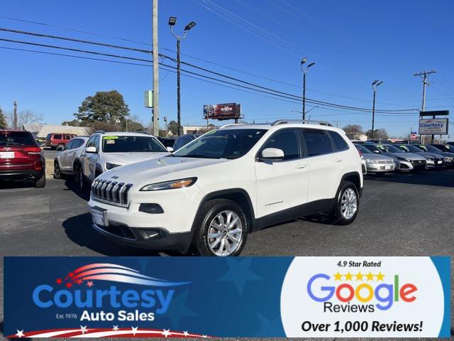 used 2015 Jeep Cherokee car, priced at $14,000