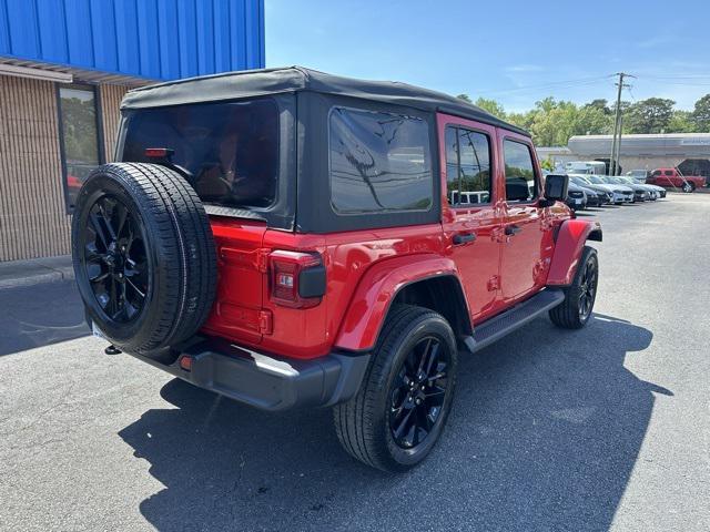 used 2021 Jeep Wrangler Unlimited 4xe car, priced at $32,988