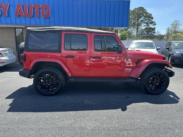 used 2021 Jeep Wrangler Unlimited 4xe car, priced at $32,988