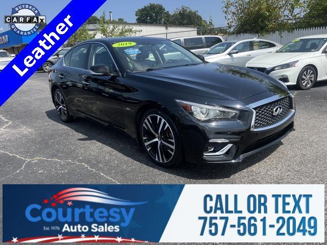 used 2019 INFINITI Q50 car, priced at $23,489