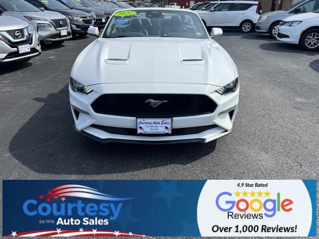 used 2022 Ford Mustang car, priced at $24,889