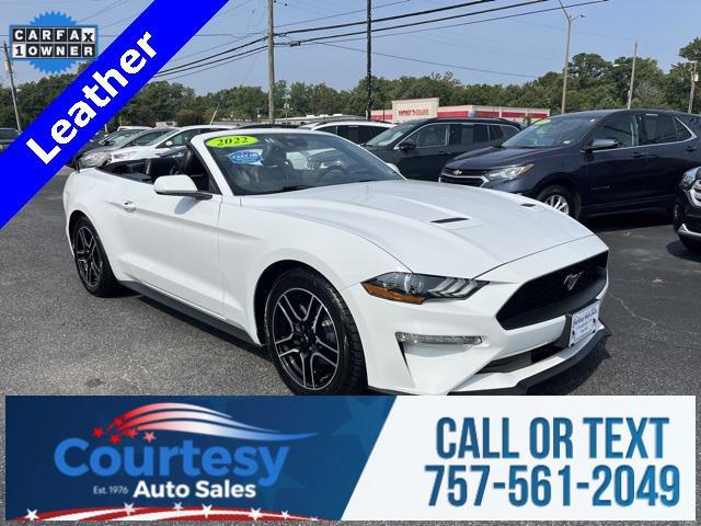 used 2022 Ford Mustang car, priced at $25,889