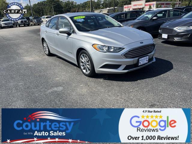 used 2017 Ford Fusion Hybrid car, priced at $14,488