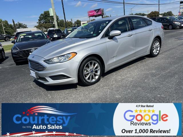 used 2017 Ford Fusion Hybrid car, priced at $14,488