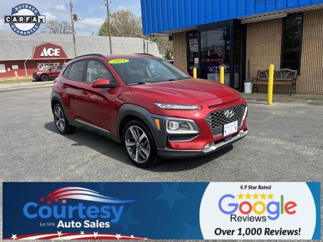 used 2021 Hyundai Kona car, priced at $17,932