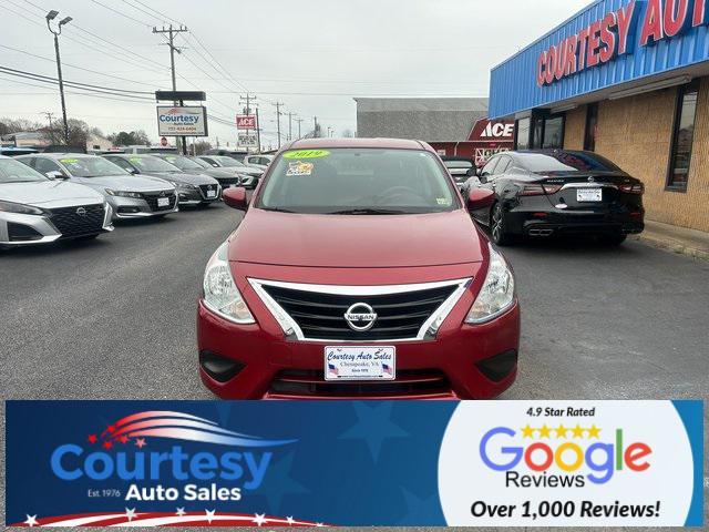 used 2019 Nissan Versa car, priced at $11,888