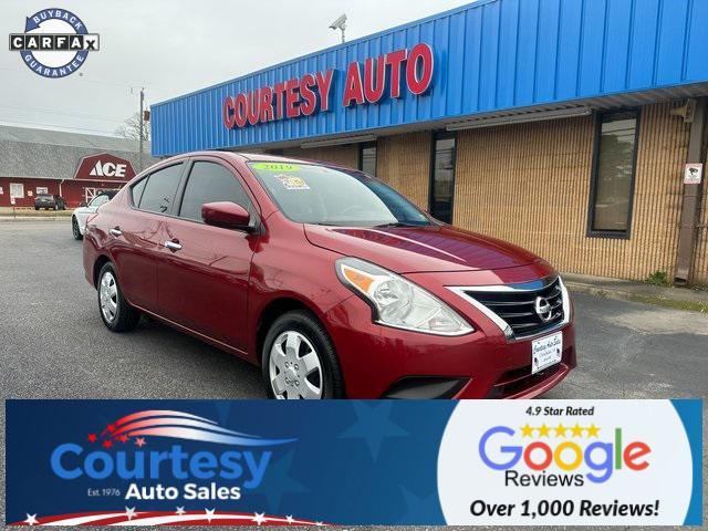 used 2019 Nissan Versa car, priced at $11,888