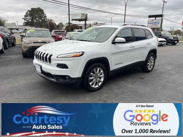 used 2015 Jeep Cherokee car, priced at $14,000