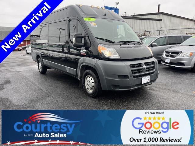 used 2018 Ram ProMaster 3500 car, priced at $29,000