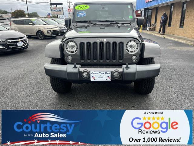 used 2018 Jeep Wrangler JK Unlimited car, priced at $22,988
