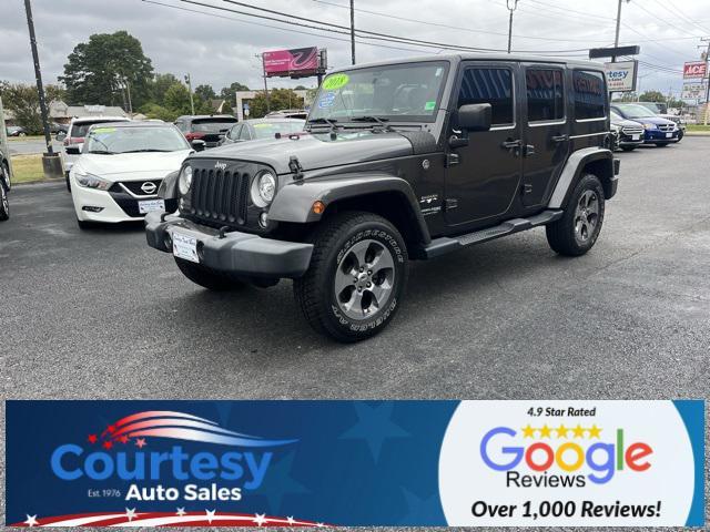 used 2018 Jeep Wrangler JK Unlimited car, priced at $22,988