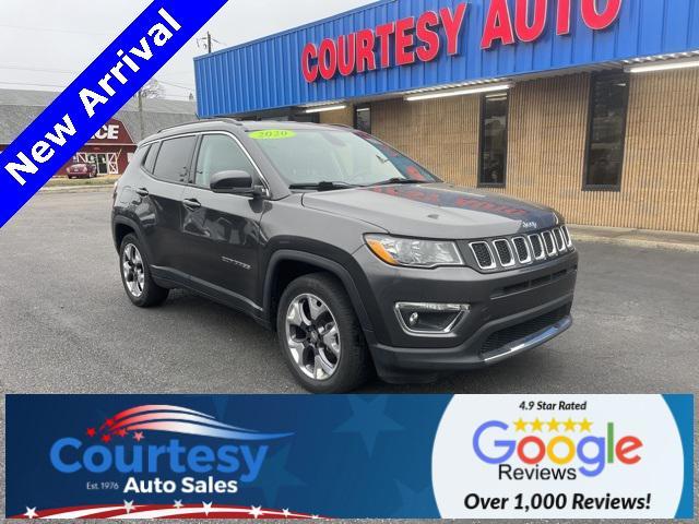 used 2020 Jeep Compass car, priced at $17,488