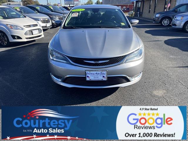 used 2015 Chrysler 200 car, priced at $13,990