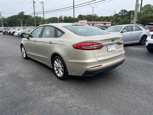used 2019 Ford Fusion Hybrid car, priced at $13,488