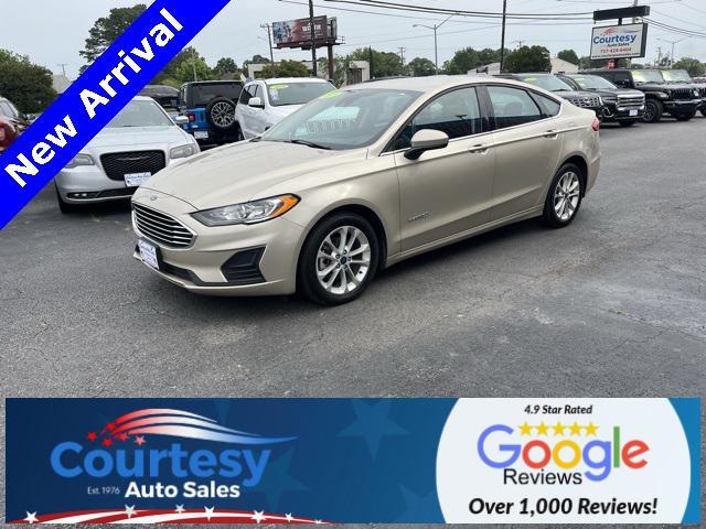 used 2019 Ford Fusion Hybrid car, priced at $13,488