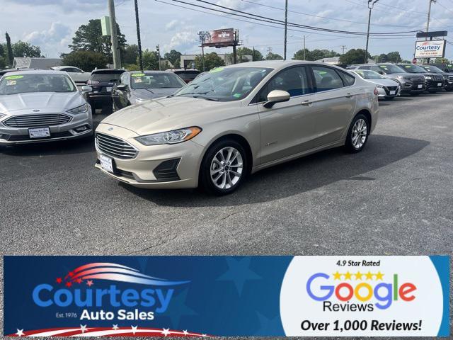 used 2019 Ford Fusion Hybrid car, priced at $13,488
