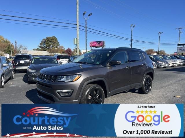used 2021 Jeep Compass car, priced at $18,988