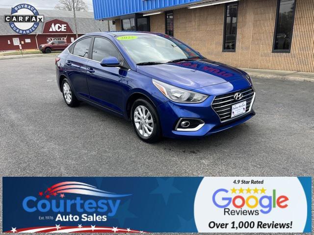 used 2022 Hyundai Accent car, priced at $16,988