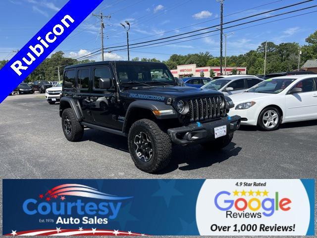 used 2022 Jeep Wrangler Unlimited 4xe car, priced at $39,857