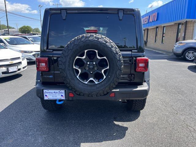 used 2022 Jeep Wrangler Unlimited 4xe car, priced at $39,857