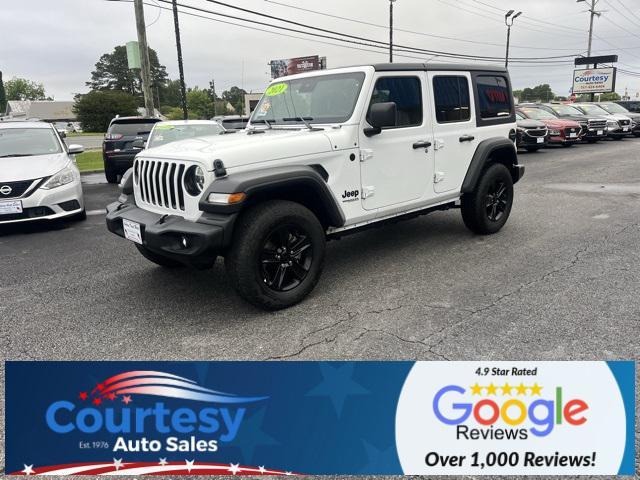 used 2021 Jeep Wrangler Unlimited car, priced at $34,888