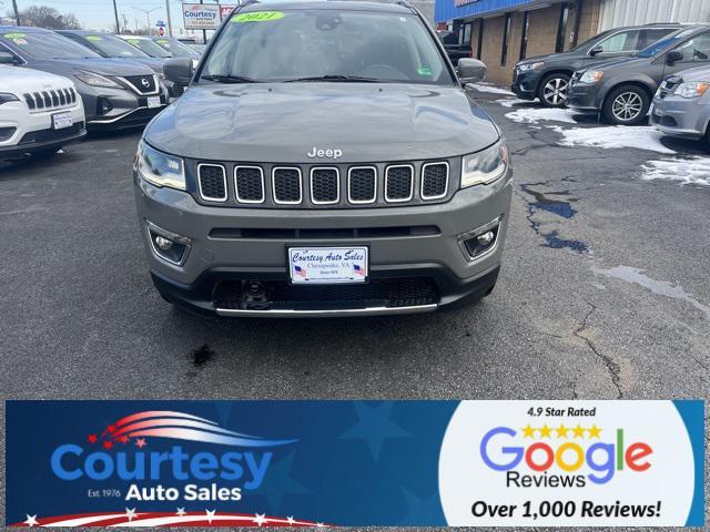 used 2021 Jeep Compass car, priced at $20,988