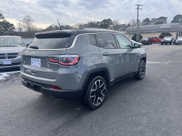 used 2021 Jeep Compass car, priced at $20,988