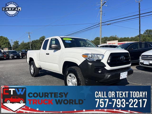 used 2022 Toyota Tacoma car, priced at $25,289