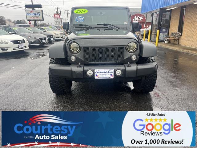 used 2014 Jeep Wrangler Unlimited car, priced at $15,990