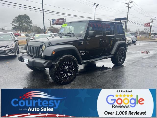 used 2014 Jeep Wrangler Unlimited car, priced at $15,990