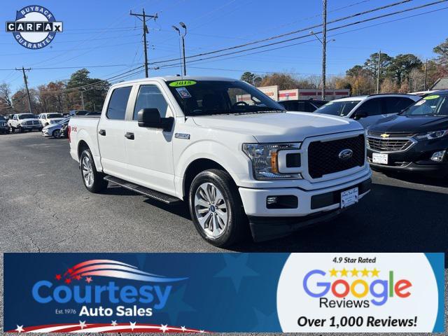 used 2018 Ford F-150 car, priced at $22,489