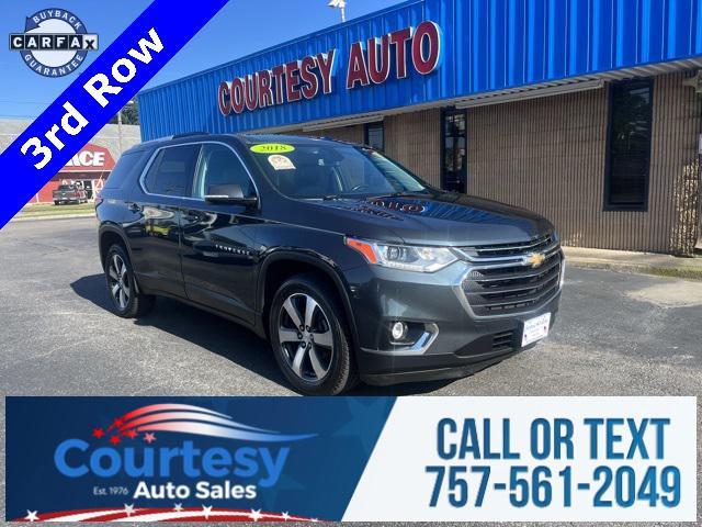 used 2018 Chevrolet Traverse car, priced at $20,000