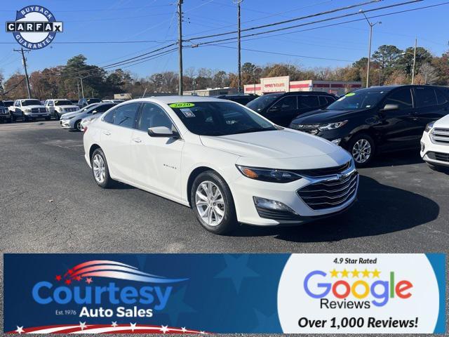 used 2020 Chevrolet Malibu car, priced at $16,000