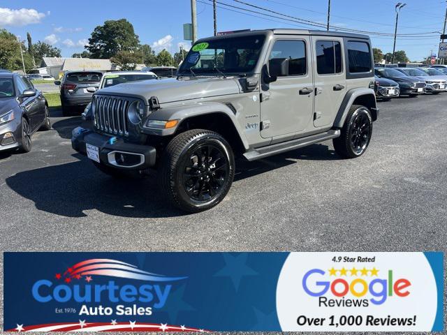 used 2023 Jeep Wrangler 4xe car, priced at $38,990