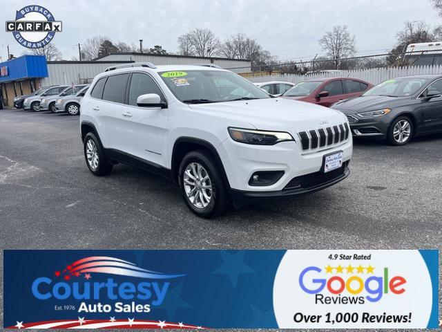 used 2019 Jeep Cherokee car, priced at $14,489