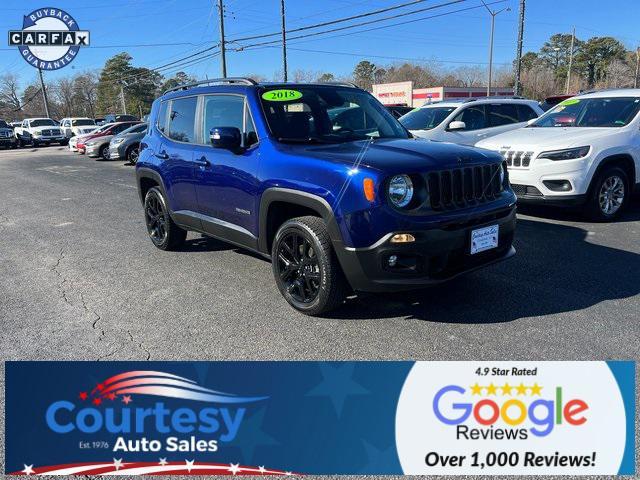 used 2018 Jeep Renegade car, priced at $17,988