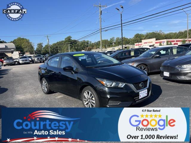 used 2022 Nissan Versa car, priced at $15,988