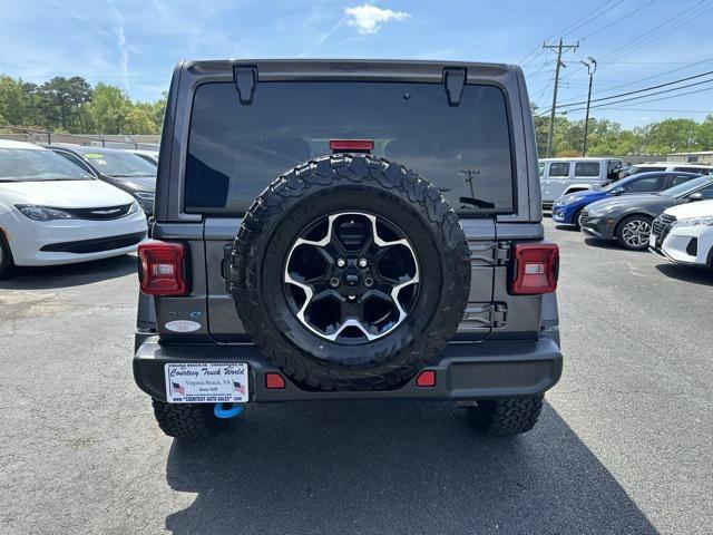 used 2022 Jeep Wrangler Unlimited 4xe car, priced at $36,988