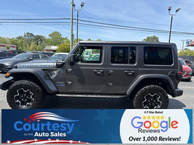 used 2022 Jeep Wrangler Unlimited 4xe car, priced at $36,988