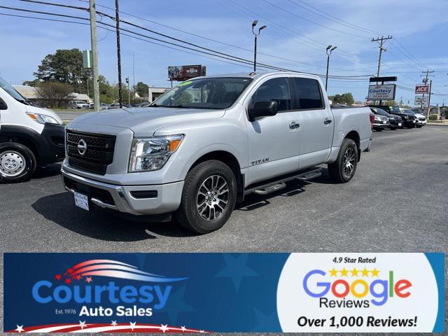 used 2021 Nissan Titan car, priced at $29,488