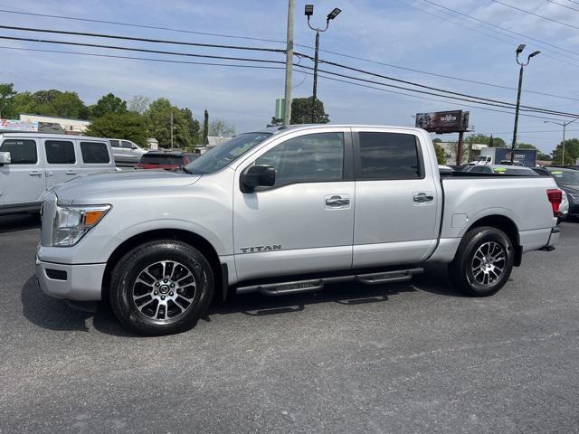 used 2021 Nissan Titan car, priced at $29,488