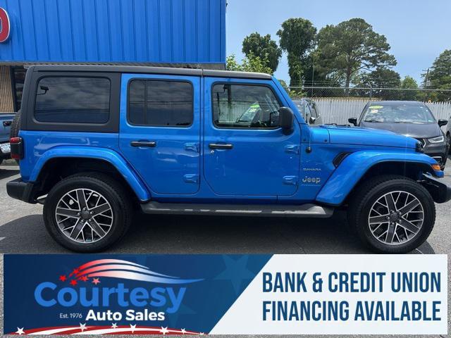 used 2023 Jeep Wrangler 4xe car, priced at $35,988