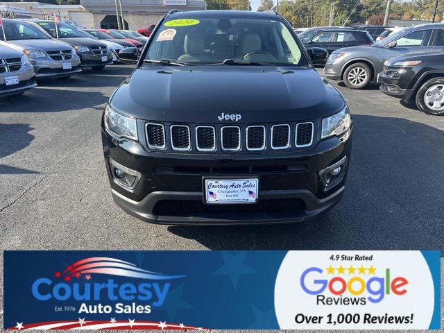 used 2020 Jeep Compass car, priced at $19,358