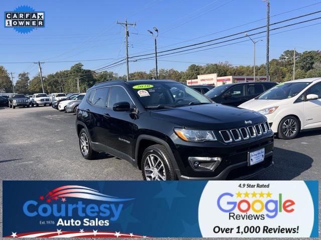 used 2020 Jeep Compass car, priced at $19,358